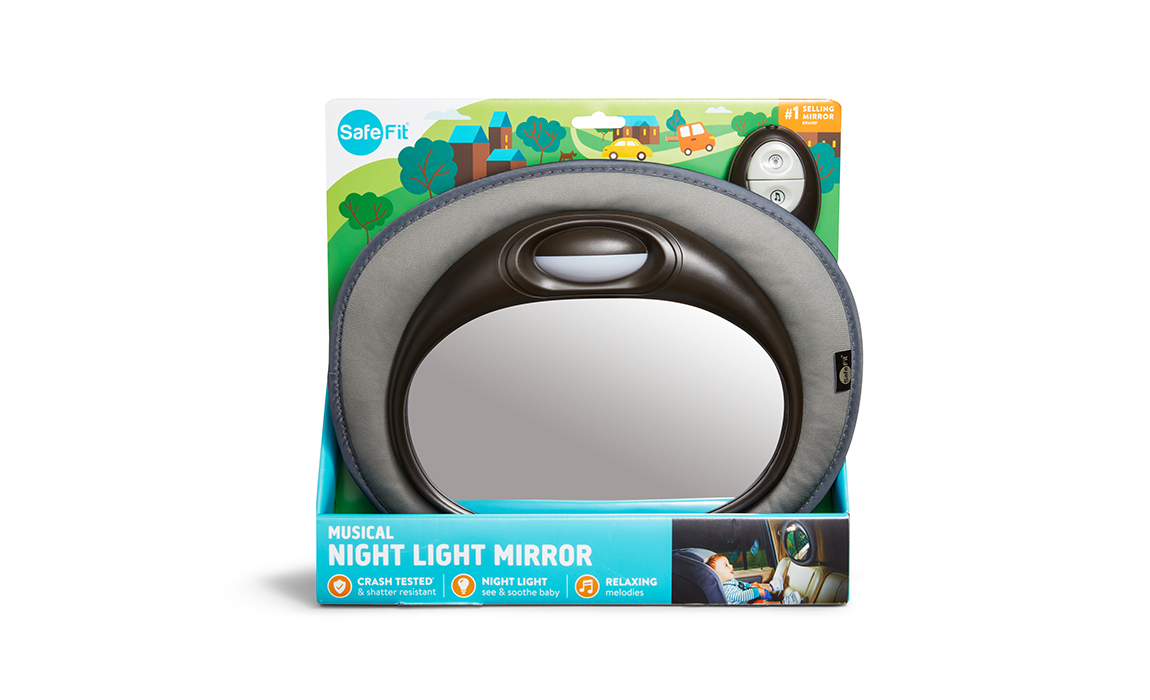 carousel image Musical Night Light Mirror - 6