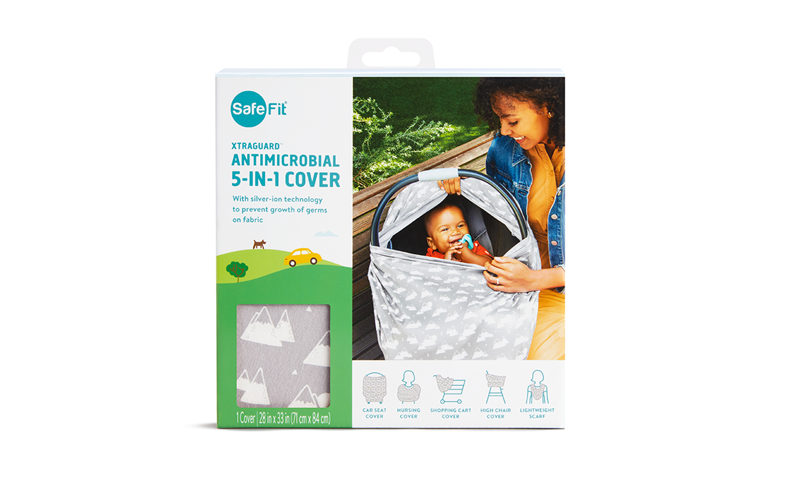 XtraGuard™ 5-in-1 Car Seat and Nursing Cover - SafeFit